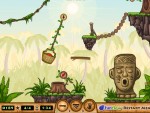 Флеш игра Доведи шар в корзину играть онлайн